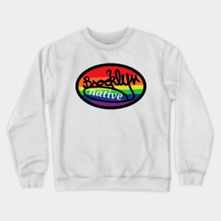 Pride colors Brooklyn Crewneck Sweatshirt